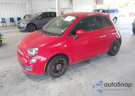 2015 Fiat 500 Sport из США, поврежденный, VIN 3C3CFFBR7FT653189